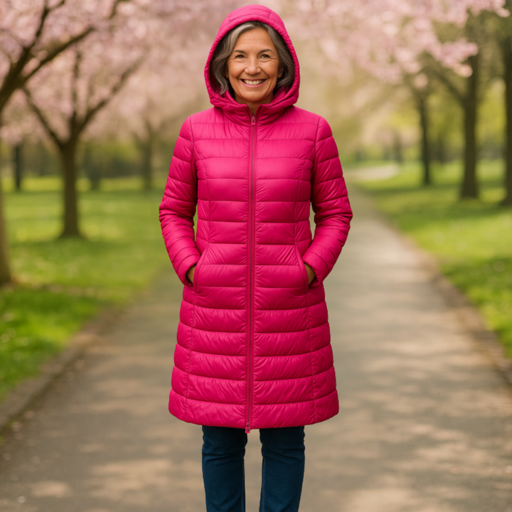 Ida™ | Long Hooded Jacket