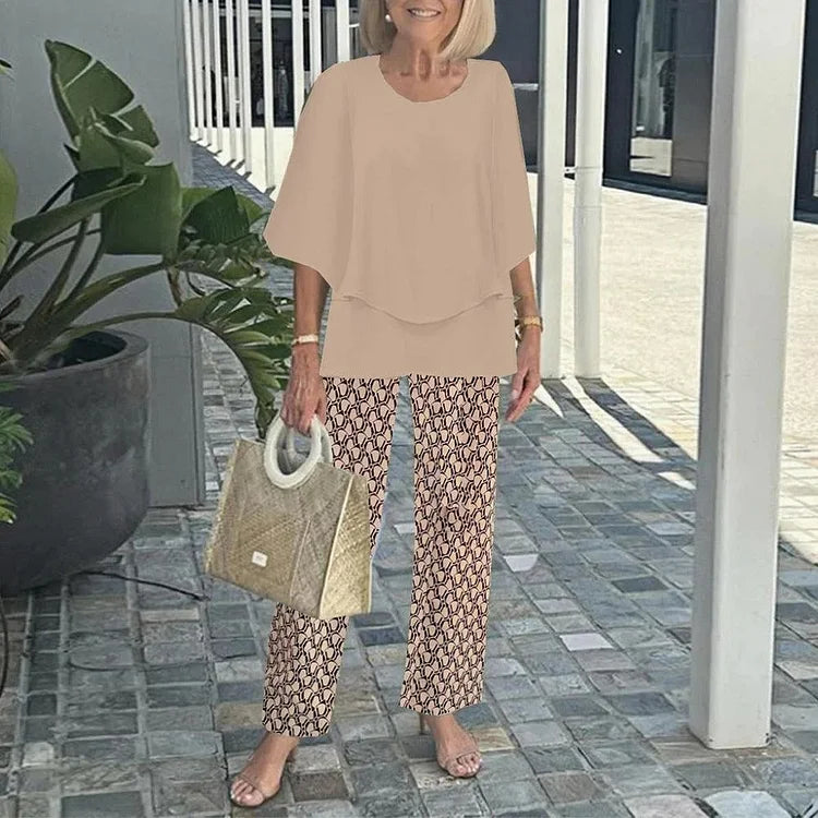 Lydia™ | Trendy Printed Two-Piece Set