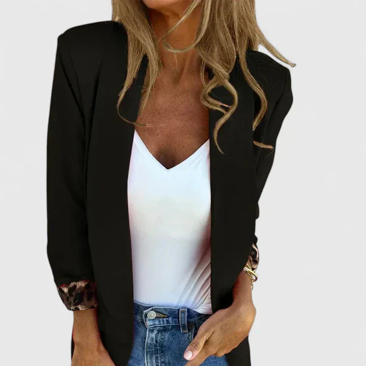 Women's Sophisticated Blazer in Black or Red