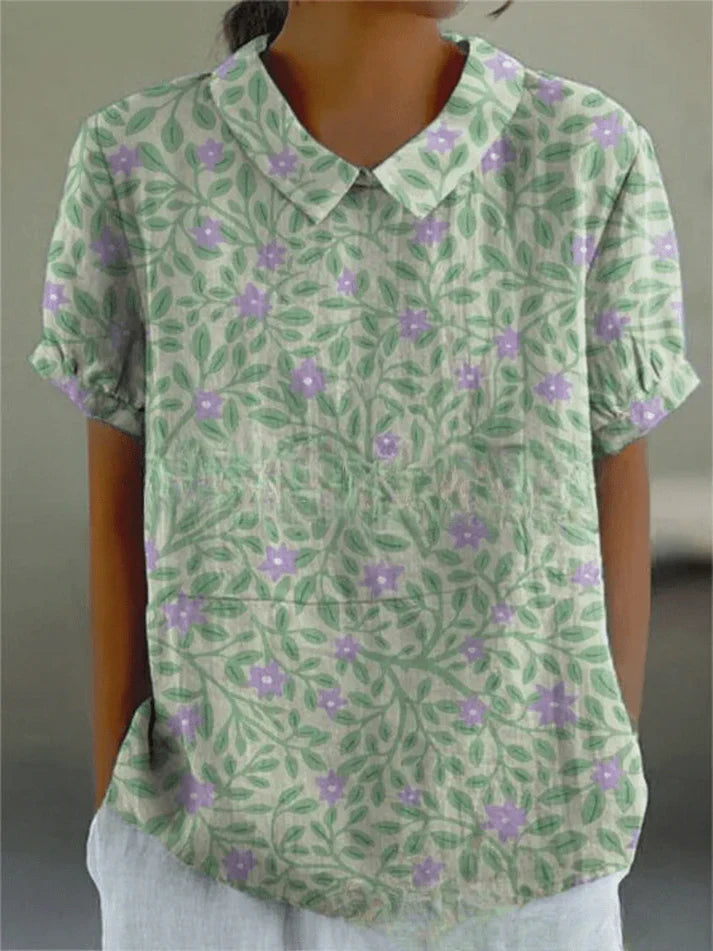 Marilyn™ | Lightweight Floral Blouse with Relaxed Fit
