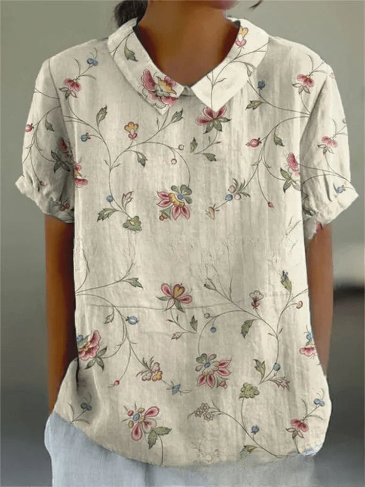 Marilyn™ | Lightweight Floral Blouse with Relaxed Fit