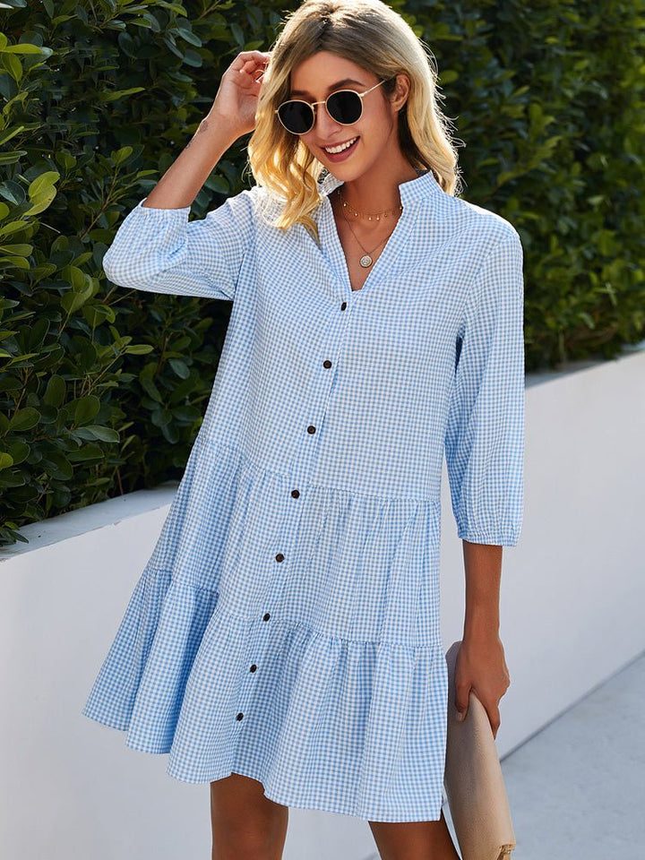 H&R™ | Flowy Midi Dress For Effortless Daytime Style.