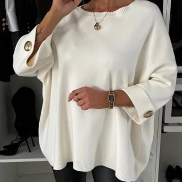 Susan | Casual Round Neck Long Sleeve Blouse